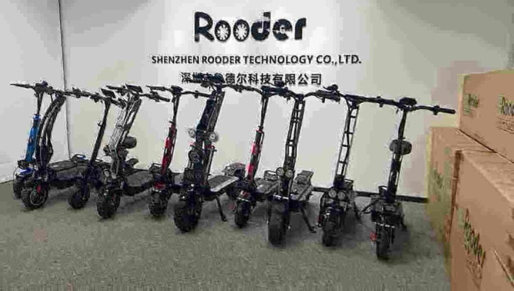 Rooder F1 Scooter manufacturer