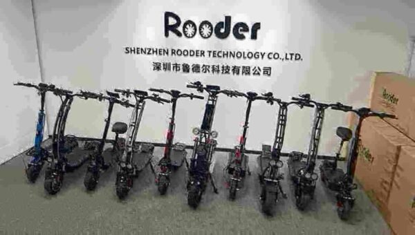 black electric scooter manufacturer